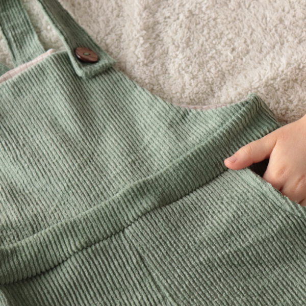 Latzhose - Dark Earth Green